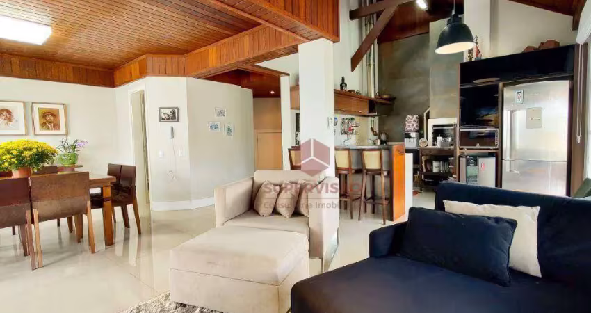 Cobertura com 3 dormitórios à venda, 213 m² por r$ 3.490.000,00 - joão paulo - florianópolis/sc