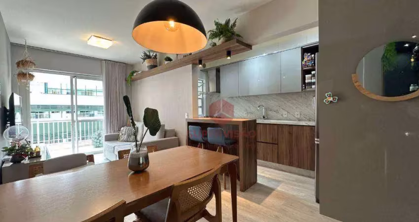Apartamento com 2 dormitórios à venda, 68 m² por r$ 1.350.000,00 - centro - florianópolis/sc