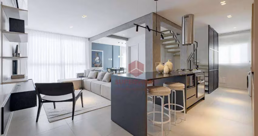 Apartamento duplex à venda, 125 m² por r$ 2.369.000,00 - jardim atlântico - florianópolis/sc