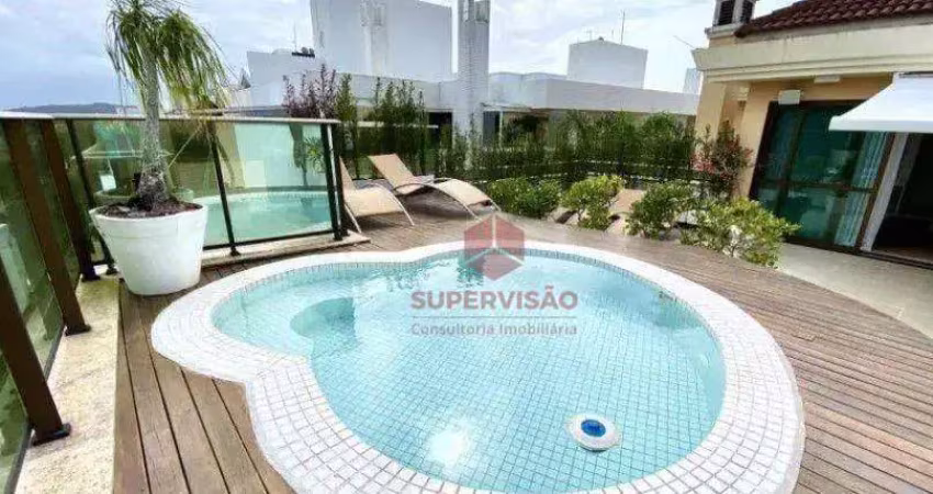 Cobertura com 3 quartos à venda, 233 m² por r$ 3.000.000 - jurerê internacional - florianópolis/sc