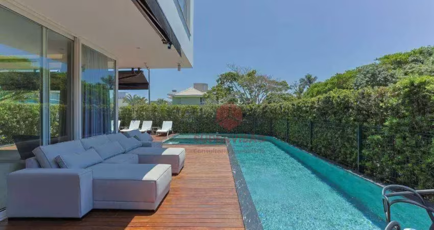 Casa com 6 quartos à venda, 433 m² por r$ 10.700.000 - jurerê internacional - florianópolis/sc