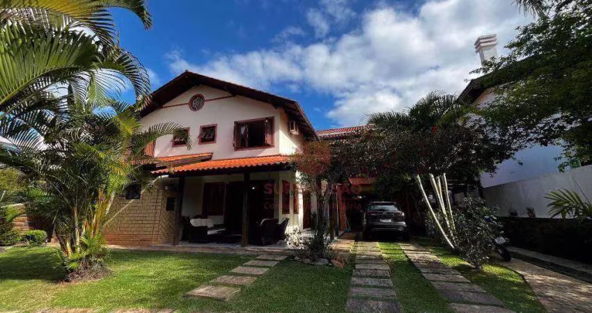 Casa com 9 quartos  à venda, 451 m² por r$ 12.000.000 - jurerê internacional - florianópolis/sc