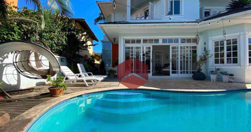 Casa com 4 quartos à venda, 378 m² por R$ 5.490.000 - Jurerê Internacional - Florianópolis/SC