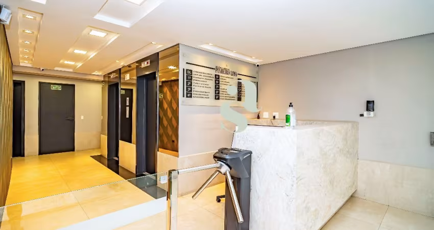 Atenção! Sala comercial à venda no Batel - sala com banheiro e garagem exclusiva e coberta
