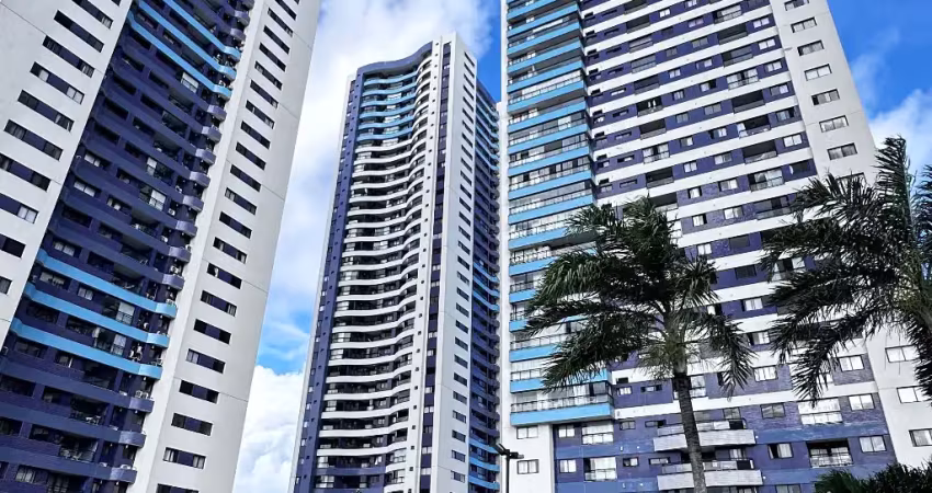 Apartamento 2/4 com suíte, andar altíssimo, pronto para morar!!!