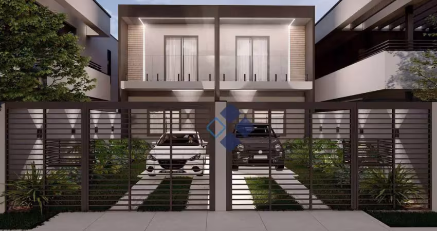 Sobrado com 3 dormitórios à venda, 59 m² por r$ 359.000,00 - sítio cercado - curitiba/pr