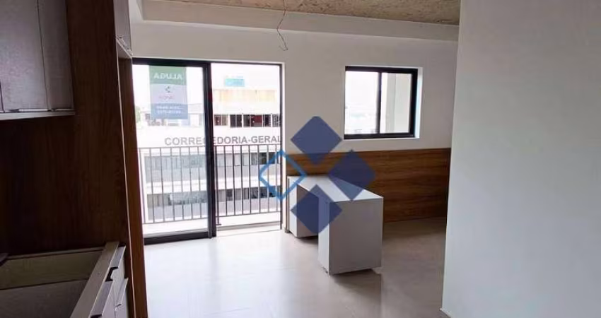 Apartamento com 1 dormitório para alugar, 27 m² por R$ 2.630,00/mês - Prado Velho - Curitiba/PR