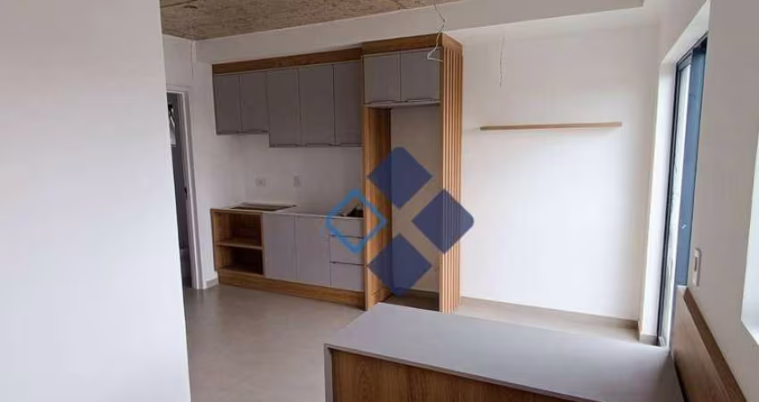 Apartamento com 1 dormitório para alugar, 27 m² por R$ 2.470,00/mês - Prado Velho - Curitiba/PR