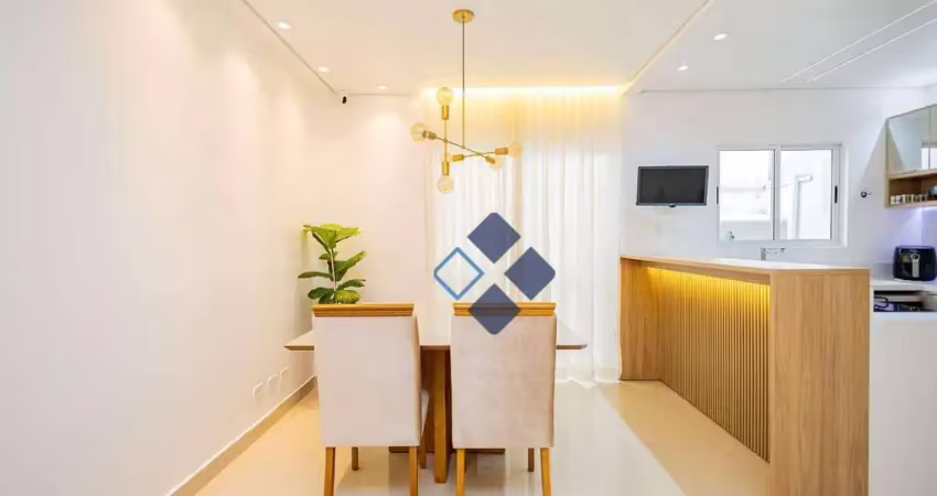Sobrado com 3 dormitórios para alugar, 81 m² por r$ 3.510,83/mês - santa cândida - curitiba/pr
