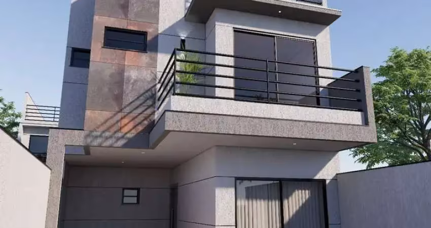 Casa em condomínio fechado com 3 quartos à venda na Augusto Dalegrave Figueiredo, 296, Xaxim, Curitiba
