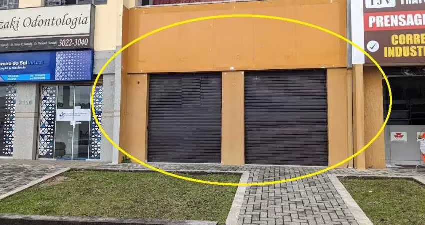 Loja para alugar, 73.63 m2 por r$2900.00  - uberaba - curitiba/pr