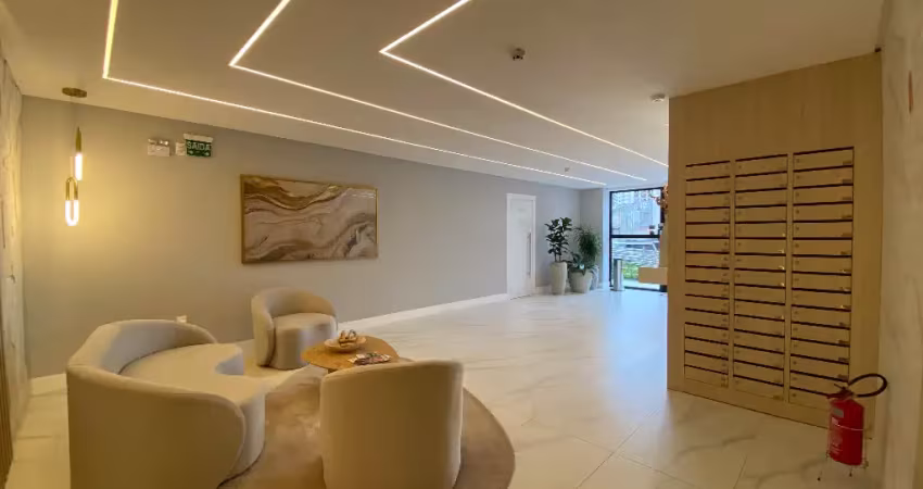 Apartamento de 1 suíte + 1 dormitório novo no bairro fazenda, itajaí