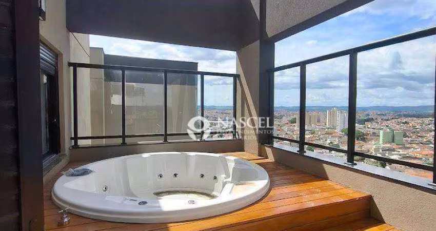 Cobertura Duplex 143m²- 3 SUÍTES - 3 VAGAS - Residencial Quartier, Bragança Paulista