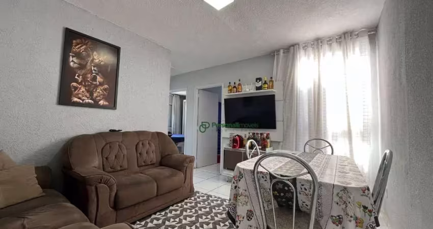 Apartamento com 2 dormitórios à venda, 46 m² por r$ 150.000,00 - balneário salto grande - americana/sp