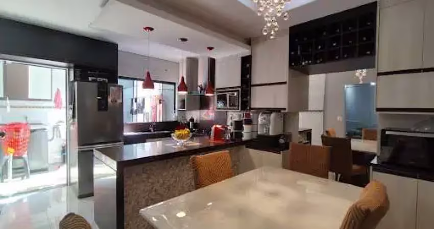 Casa com 3 dormitórios à venda, 130 m² por r$ 590.000,00 - loteamento residencial jardim esperança - americana/sp