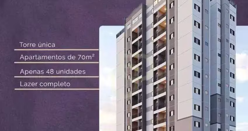 Lançamento! apartamento de 70 m² com 2 ou 3 dormitórios à venda - eos residencial, santa bárbara d'oeste(sp)