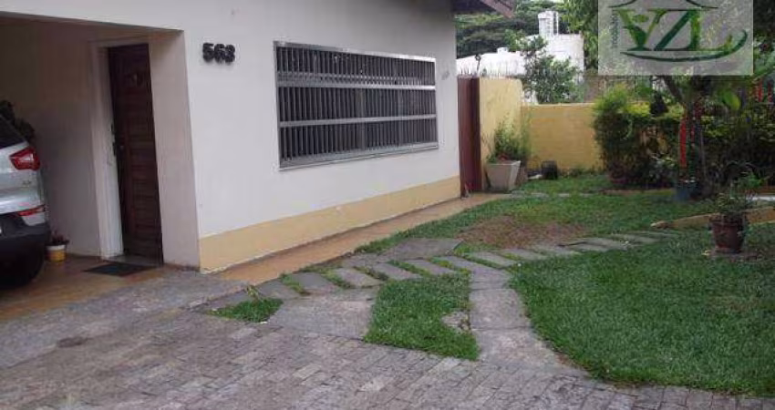 Casa com 3 dormitórios para alugar, 198 m² por R$ 12.155,00/mês - Vila Hamburguesa - São Paulo/SP