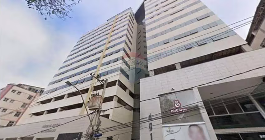 Sala comercial a venda com garagem no edifício wle - centro