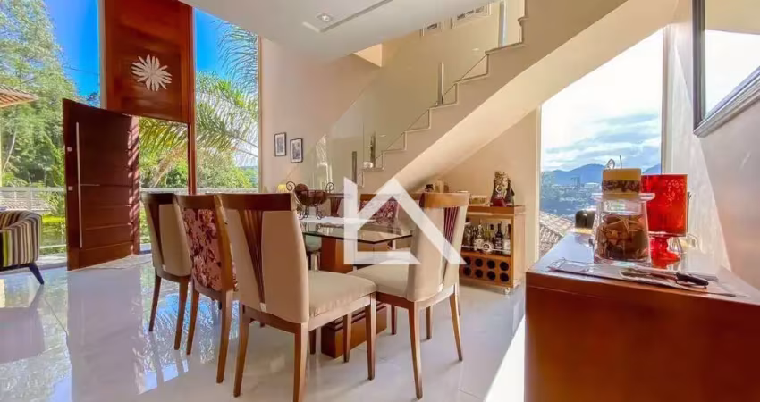 Casa com 5 dormitórios à venda, 167 m² por r$ 980.000,00 - bom retiro - teresópolis/rj