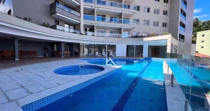 Apartamento com 2 dormitórios à venda, 62 m² por R$ 565.000,00 - Agriões - Teresópolis/RJ