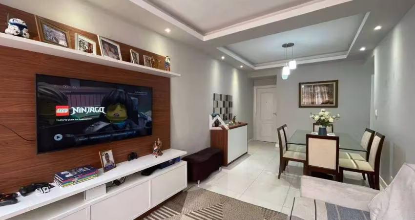 Apartamento com 3 dormitórios para alugar, 82 m² por r$ 2.838,50/mês - alto - teresópolis/rj