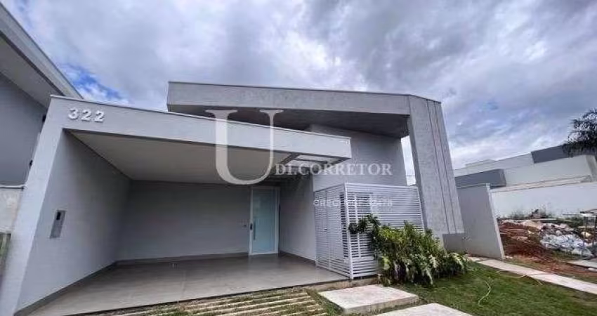 Condomínio Splendido- Belíssima Casa Alto Padrão com 3/4 sendo 2 Suítes e 1 Suíte Master com Mega Closet - 1888Udi