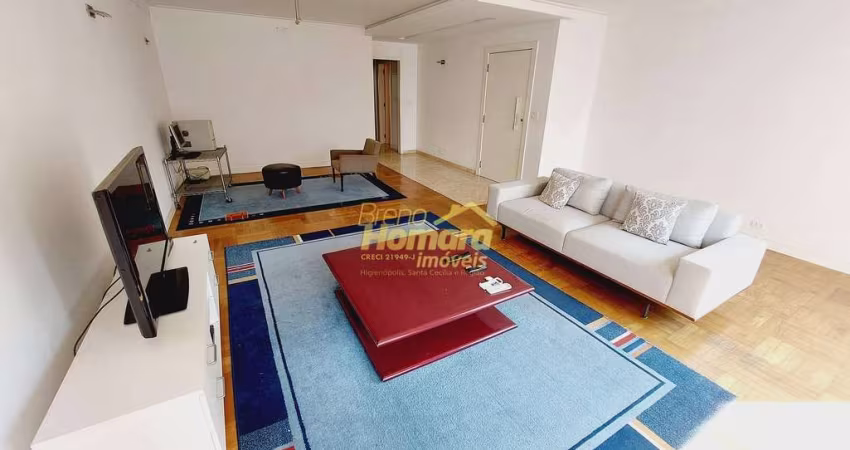 Higienópolis- Ótimo 3 dorms, Terraço, 2 garagens, 188 m2