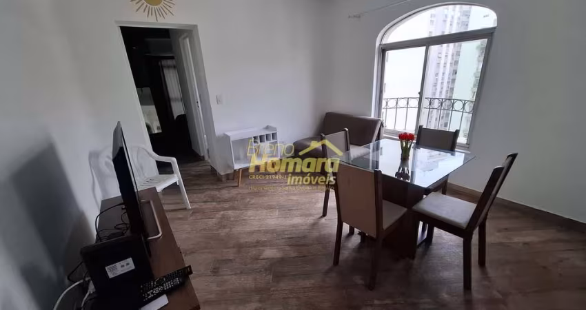 Higienópolis, flat service, 1 dorm, garagem, 46 m2, próx. ao shopping