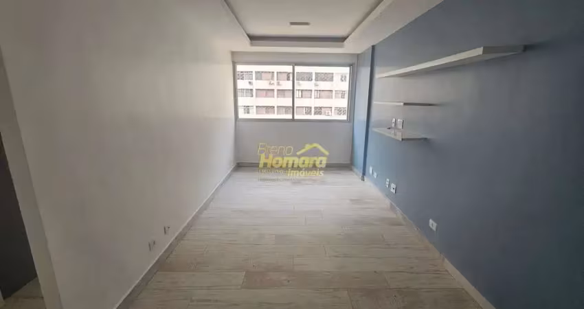 Apartamento reformado para locação com vaga de garagem no bairro da santa cecilia em são paulo, sp