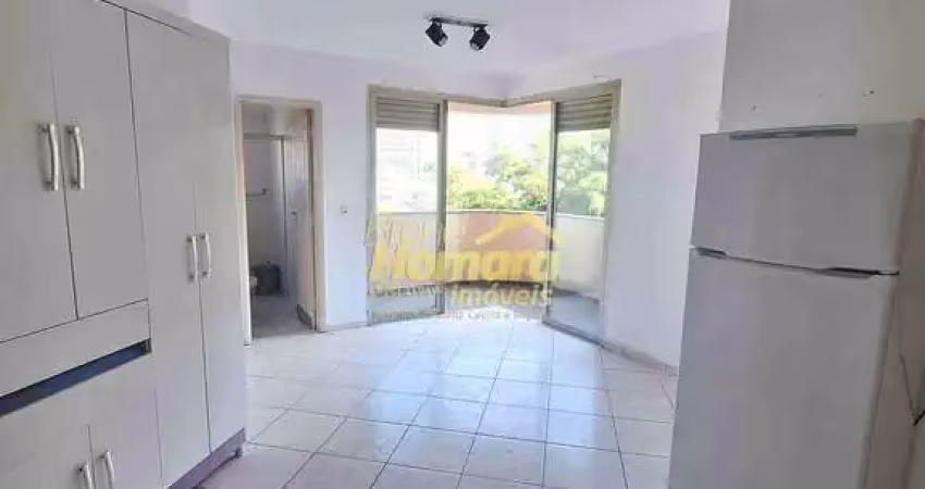 Apartamento loft à venda, 29m²área úitl, 1 banheiro, sacada, na santa cecília, são paulo- sp