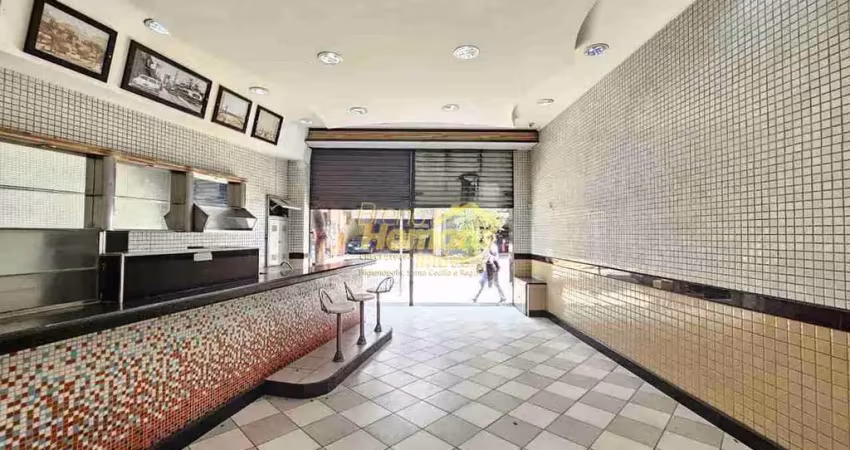Ponto comercial para locação,  100m² área útil, em santa cecília, são paulo- sp