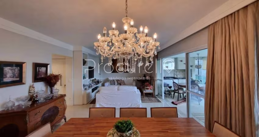 APARTAMENTO MOBILIADO COM VARANDA GOURMET 3 SUÍTES PARA VENDA NO BAIRRO JARDIM BOTÂNICO 180M²