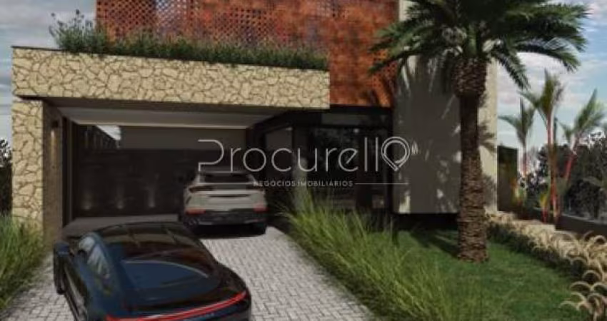 Sobrado De Alto Padrão para Venda em Condomínio  no Terras Florença, 3 quartos sendo 3 suítes.