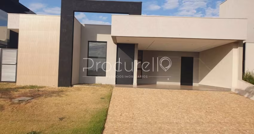 Casa Térrea com 190m², 3 Quartos sendo 3 Suítes à Venda em Condomínio, Ribeirão Preto/SP.