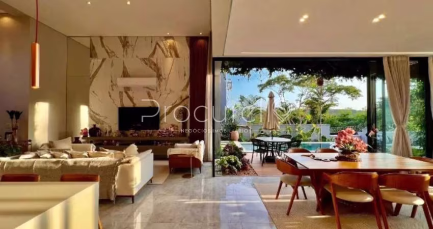 CASA TÉRREA DE ALTO PADRÃO 3 SUITES COM 245m² DE ÁREA CONSTRUIDA À VENDA NO ALPHAVILLE