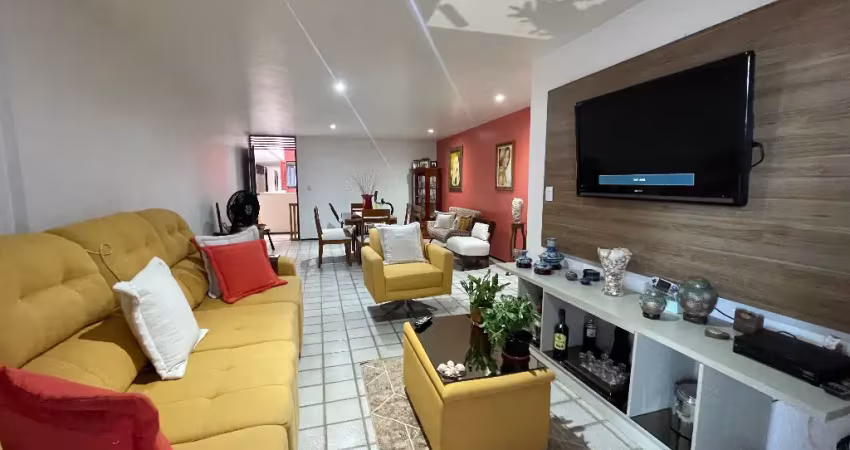 Apartamento mobiliado de 3 quartos + dce em intermares