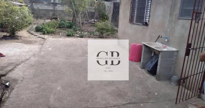 Casa com 1 dormitório à venda, 50 m² por r$ 150.000,00 - jussara - mongaguá/sp
