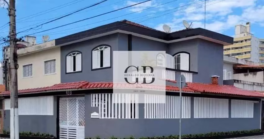 Sobrado com 4 dormitórios à venda por r$ 750.000,00 - ocian - praia grande/sp