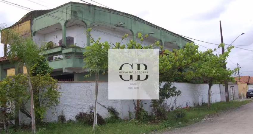 Lindo sobrado com edicula no agenor de campos, mongaguá sp por 470 mil