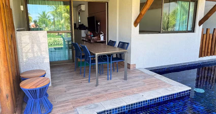 Flat Muro alto com piscina privativa - 73 m2
