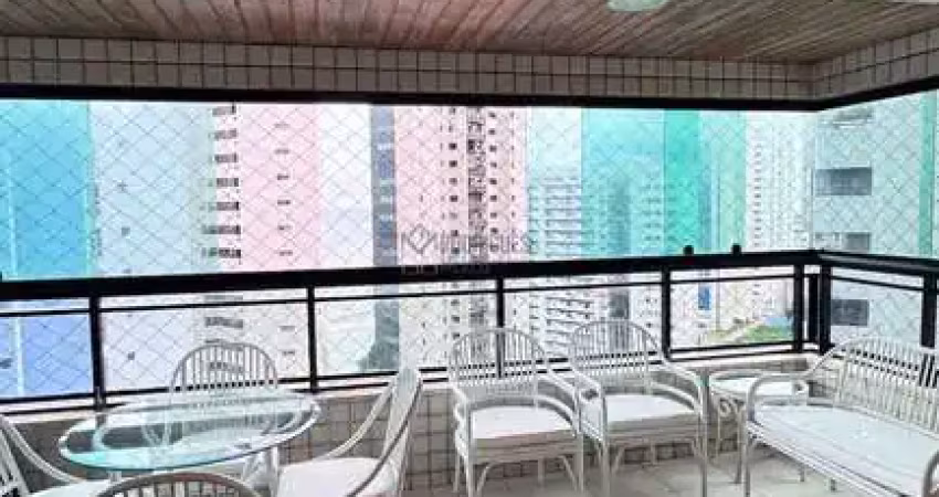 Apartamento 225 m2 - 4 quartos (3 suítes) - boa viagem / setúbal  -  recife/pe