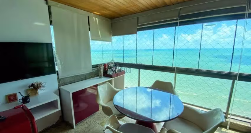 Apartamento avenida boa viagem 195 m2 - 3 suítes  -  todo mobiliado -  recife/ pe