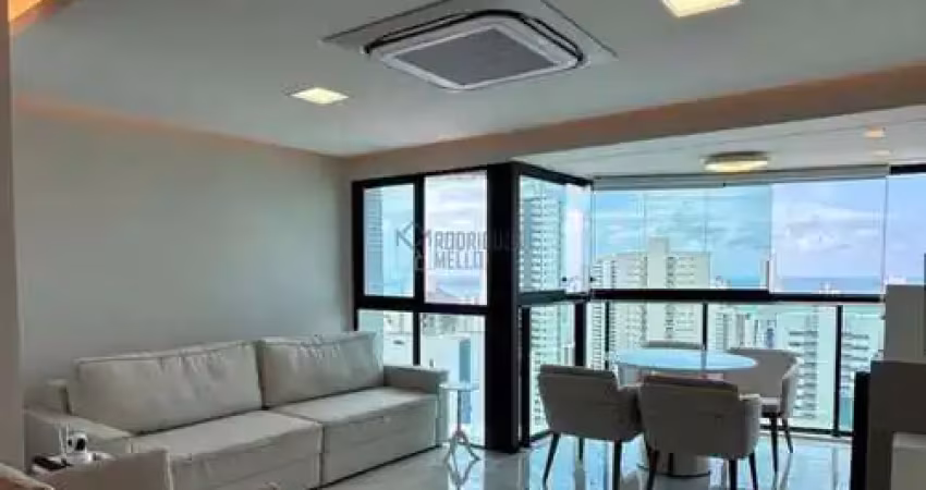Apartamento em boa viagem  - 136 m2 - 4 suítes - reformado-  recife - edf chances village
