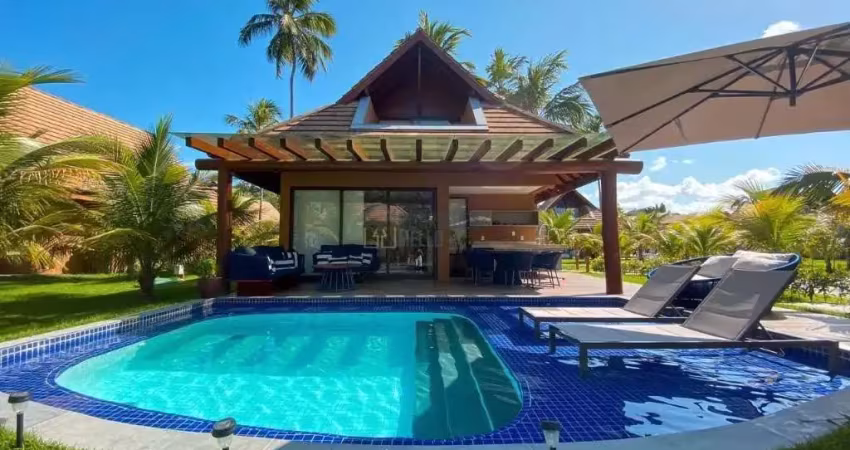 Casa em praia dos carneiros  -  150 m2 -  3 suítes - porteira fechada-  tamandaré - ecoresort