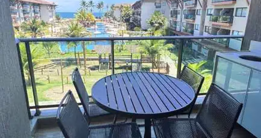 Flat  73 m2 - 2 quartos - muro alto  -  la fleur polinésia residence & resort