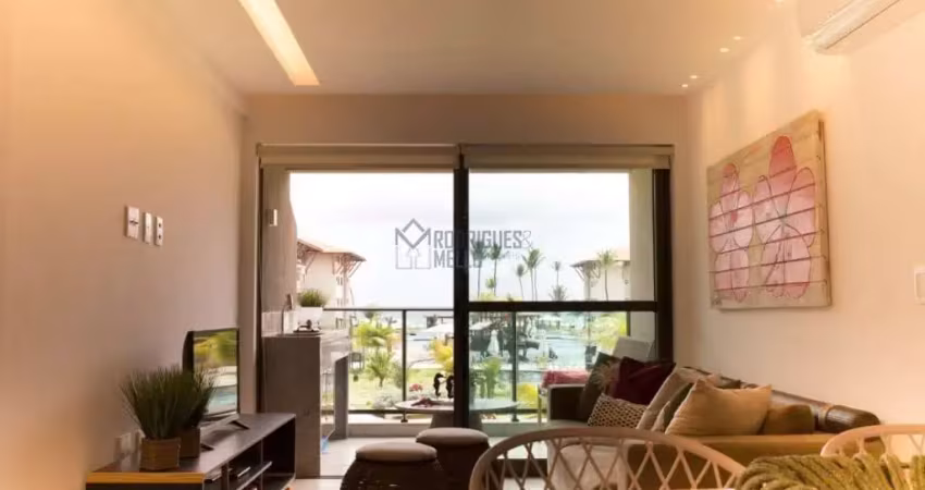 Flat  73 m2 - 2 quartos - muro alto  -  la fleur polinésia residence & resort