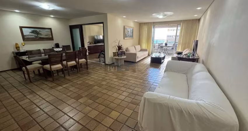 Apartamento 179 m2 - 4 quartos (1 suíte) em boa viagem  -  recife/pe