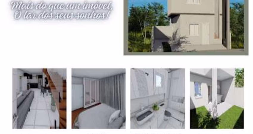 Sobrado com 2 dormitórios à venda, 53 m² por R$ 249.900,00 - Dona Mercedes - Gravataí/RS