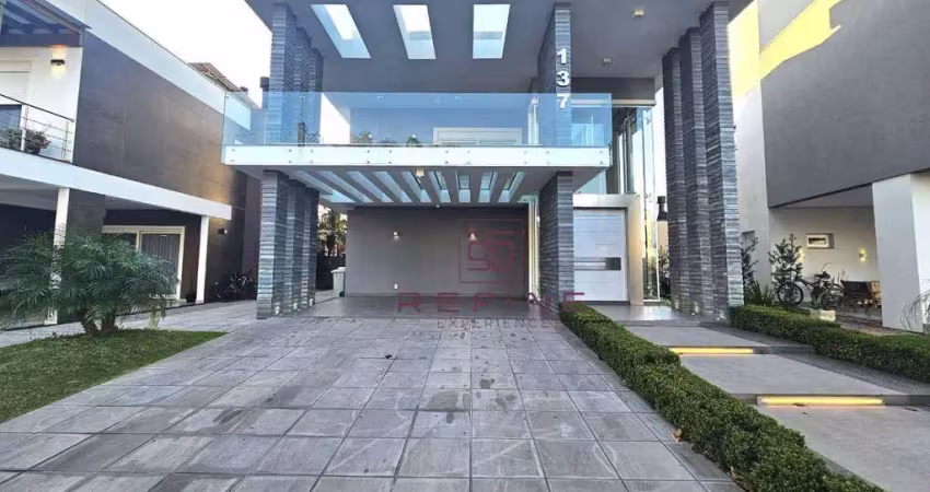 Sobrado com 4 dormitórios à venda, 350 m² por r$ 3.800.000,00 - alphaville - gravataí/rs
