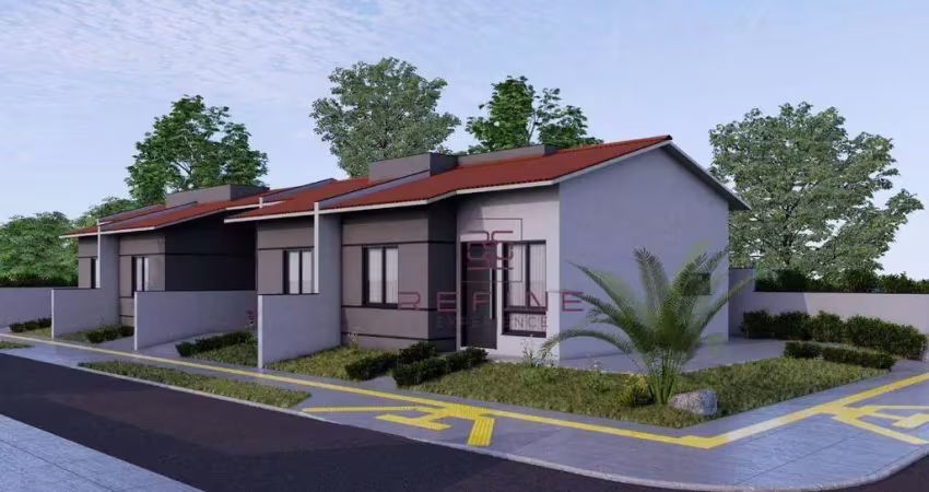 Casa com 2 dormitórios à venda, 42 m² por r$ 249.900,00 - bom sucesso - gravataí/rs